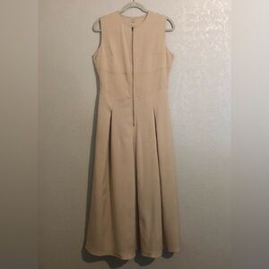 NWT. Uoozee Sleeveless Maxi Dress in Cream- Small.